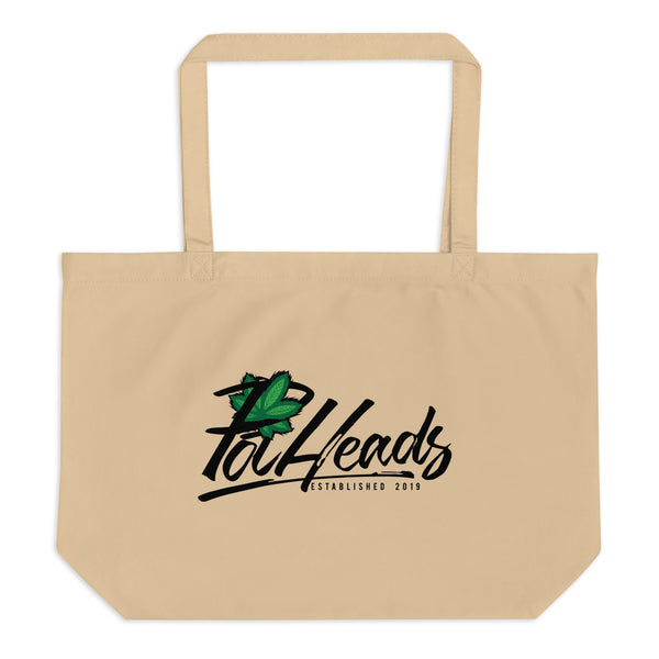 Large organic tote bag